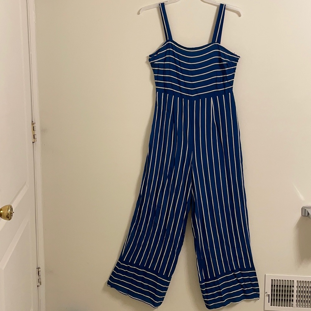 Long Rayon/ georgett Jumpsuit with side zipper